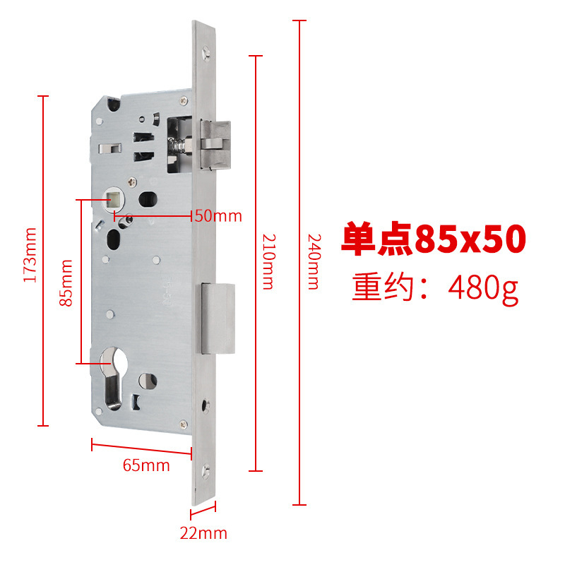 単点多点ステンレスロック体8535 8520 8530断橋アルミ合金ドアロック具卸売りクロスボーダー専用供給|undefined