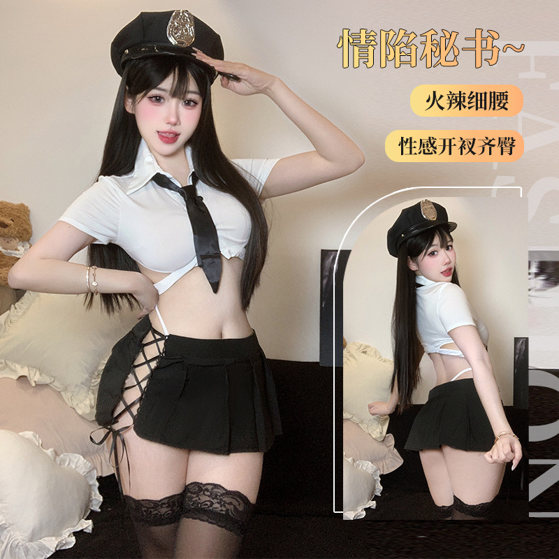 Sex lingerie sm stewardess suit pure desire passion sexy temptation uniform secondary hot free uniform 2164