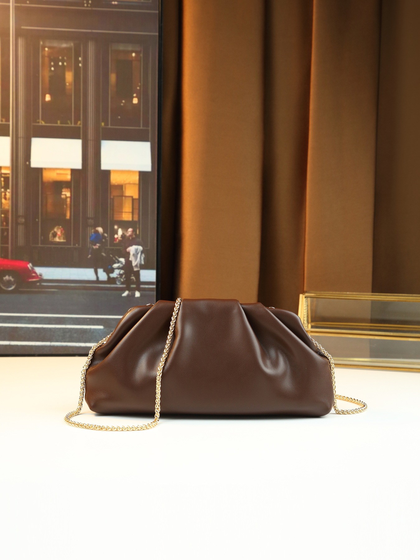 Borsa a nuvola plissettata donna borsa a tracolla versatile_voghion.com