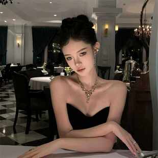 Bridal Wedding Banquet Versatile High-end Necklace Jewelry Set Personalized Fashion Design Exaggerated Necklace Earrings