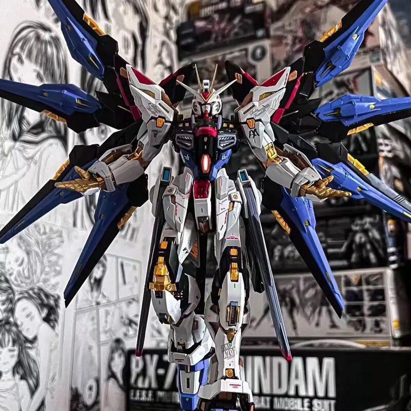 Gundam Model Assembly Toy Figure Building Blocks New Freedom Strike Freedom Red Heretic Unicorn Hg