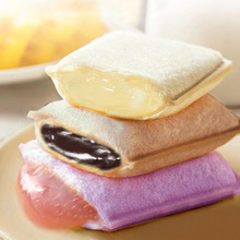 爆漿乳酸菌巧克力小口袋大口袋夾心面包蛋糕點心早餐休閑健康零食