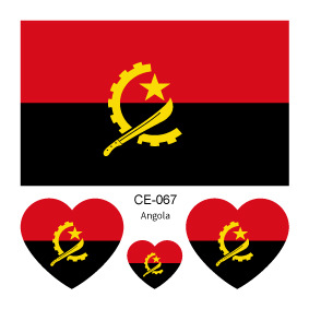 Colección completa de banderas nacionales Spot Juegos del Día Nacional Pegatinas de bandera de amor Pegatinas de tatuajes Pegatinas faciales impermeables para hombres y mujeres Pegatinas de actividad