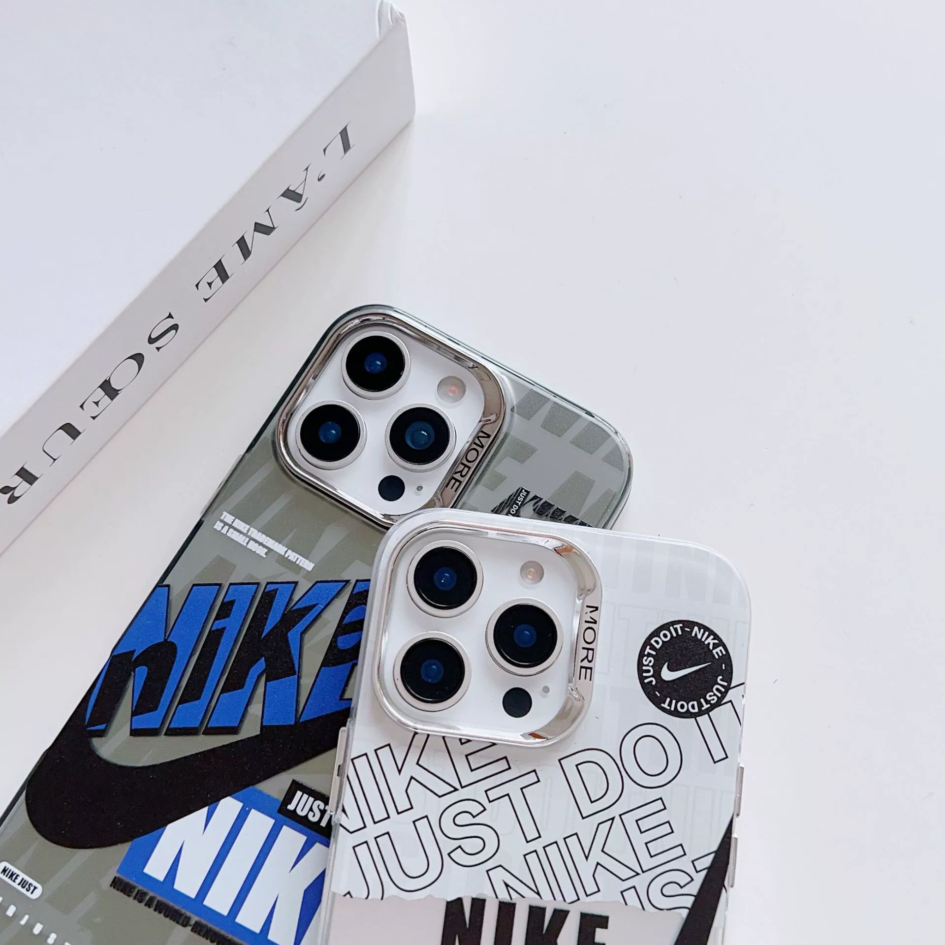 Кейс для телефона совместимый с iPhone 14 Pro, iPhone 13, iPhone, 15 Pro Max, Nike, Apple