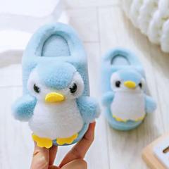 Clearance Low Price Cartoon Children's Autumn/Winter Cotton Slippers for Boys and Girls Indoor Non-Slip Baby Kids Cotton Shoes