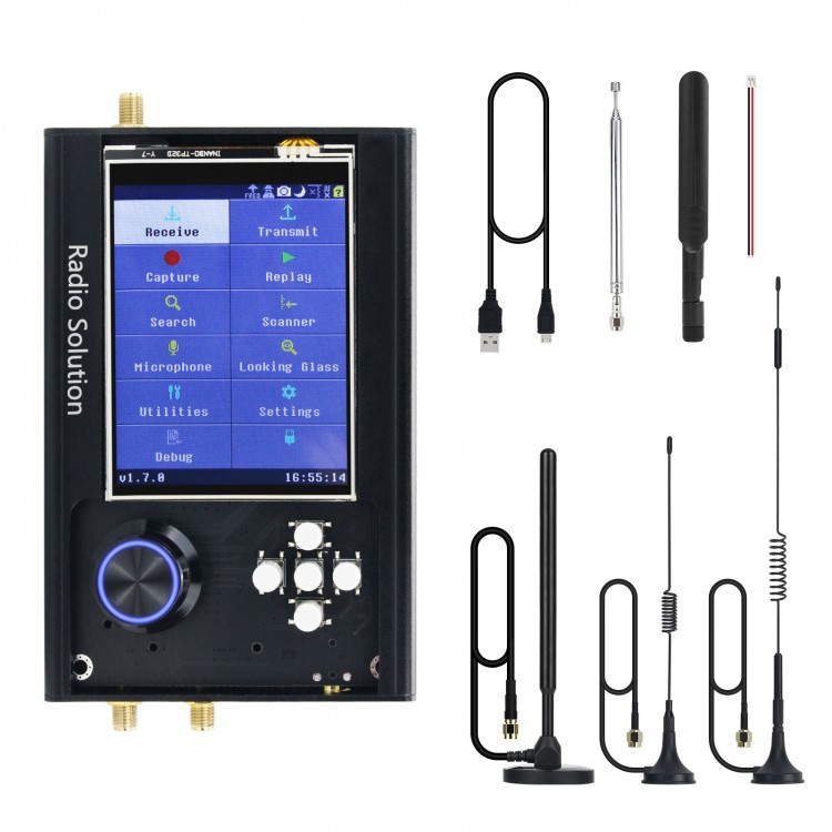 跨境 hackrf one portapack H2 无线电收发器接收SDR软件开发套件