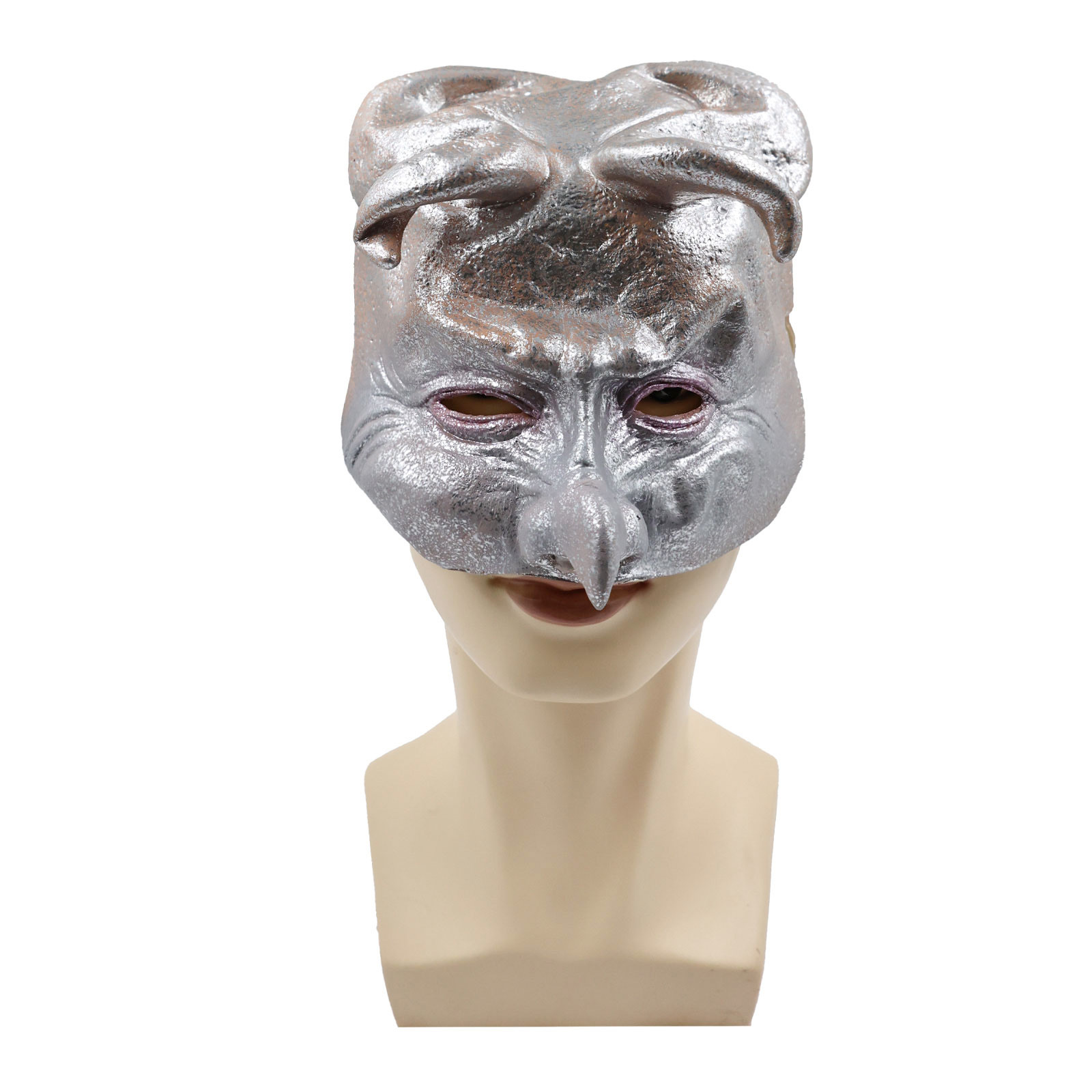 Máscara de látex de bestia divina parodia de celebridad, tocado de animal para accesorios de Halloween y transmisión en vivo, venta directa de fábrica
