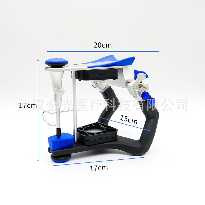 Dental completo ajustable mandíbula marco traje anatómico mandíbula marco dental boca completa ajustable mandíbula marco mecánico mordida marco cara arco