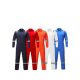 Cotton conjoined overalls suit men's thickened wear-resistant protective clothing crew welders anti-scald painting tooling customization