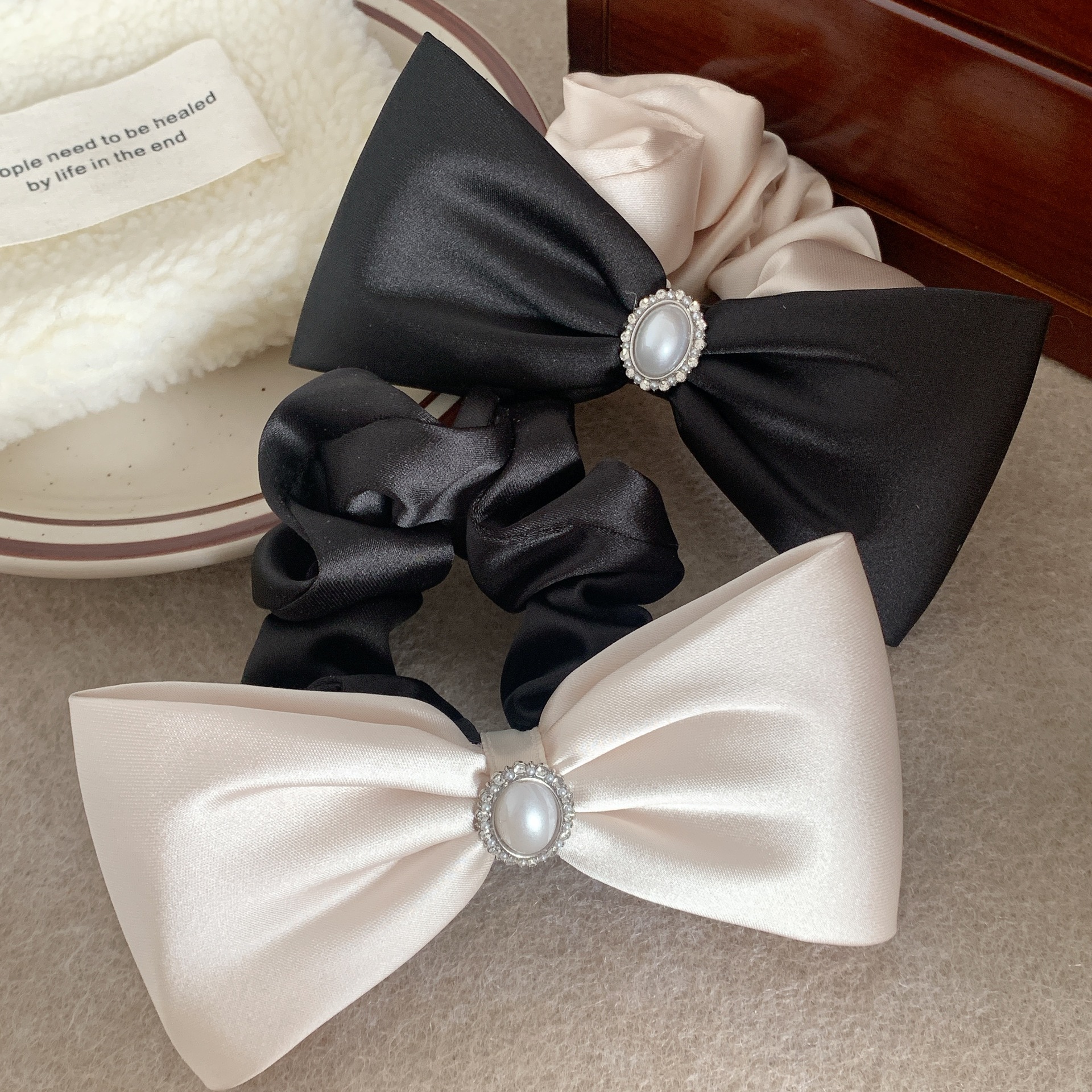 Women's Sweet Simple Style Bow Knot Cloth Hair Tie display picture 7