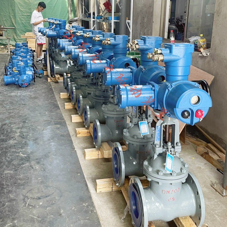 矿用电动闸阀MZ941H-16 DN100瓦斯隔爆含ZB电装 带煤安防爆证