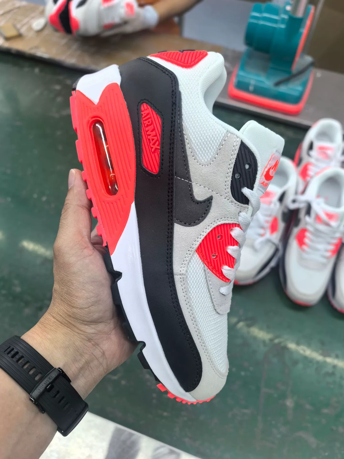 Кросс-граничная внешнеторговая Путянь обувь Air Max90 воздушная подушка сетчатые повседневные спортивные кроссовки европейский стиль высокий уровень спортивной обуви