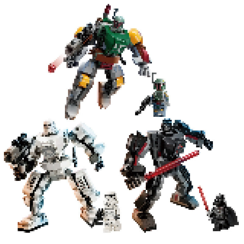 Ksz1035 1036 1037 Davide Mecha Star Wars Series Assembled Educational Building Block Toys Foreign Trade Bags Ksz1035 1036 1037 Davide Mecha Star Wars Series Assembled Educational Building Block Toys Foreign Trade Bags