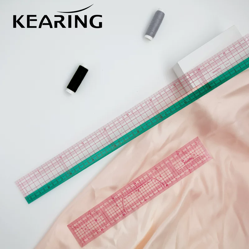 Keling placing ruler clothing pattern ruler plastic tailor ruler tailor tool square ruler sewing tool set