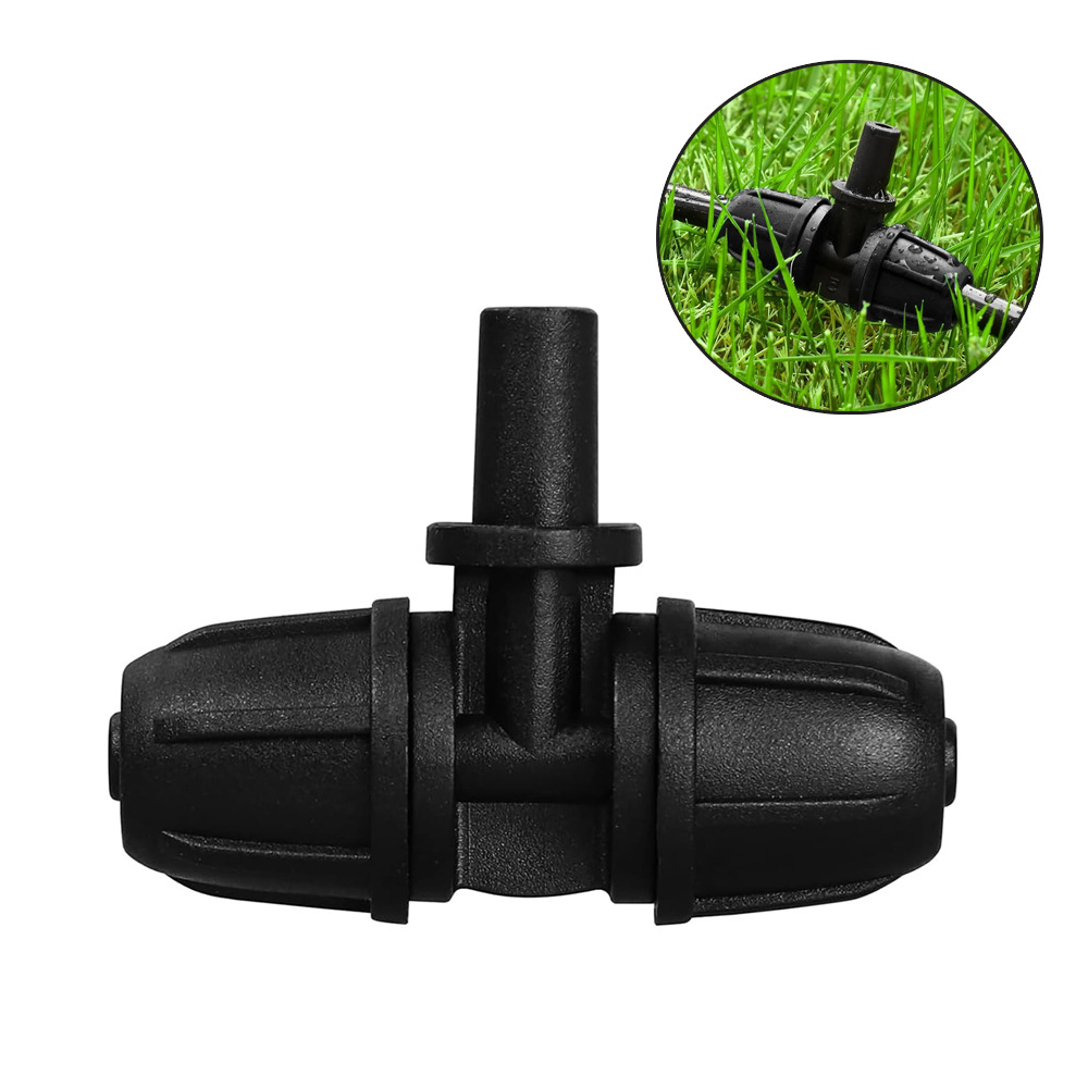 Cerradura de 4 / 7 mm, boca plana, triple