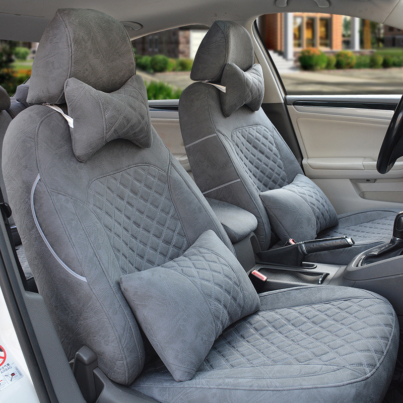 고급 기술 천-회색-격자 스타일