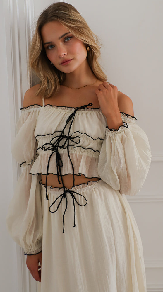 Täglich Frau Temperament Pendler Pendler Wind Einfarbig Fee Falten Polyester Freizeit Anzug Rock-Sets display picture 3