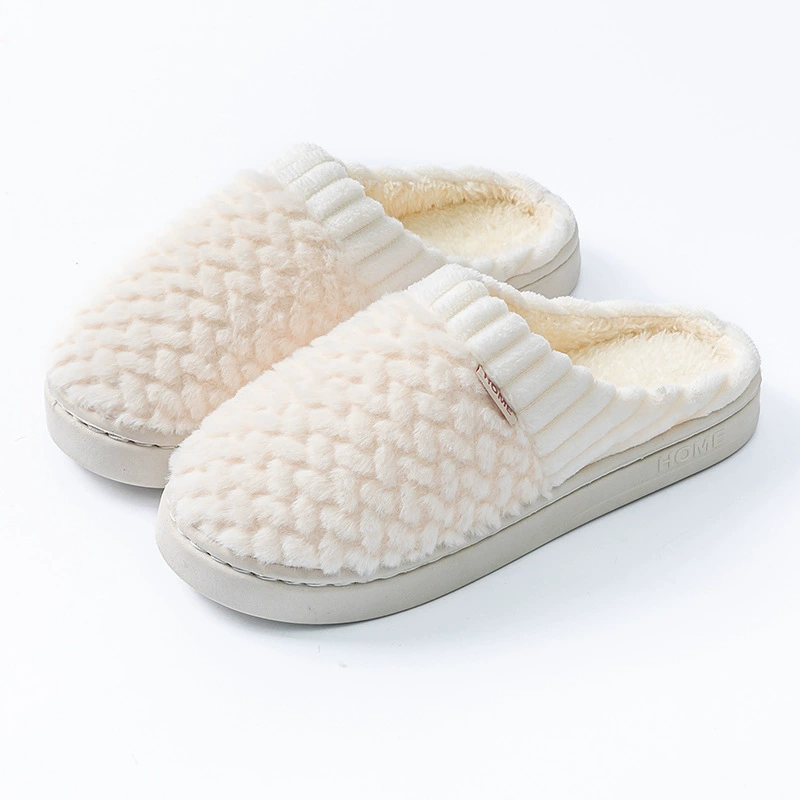Домашние Slippers зимние нескользящие милые обувные платформы для любимых