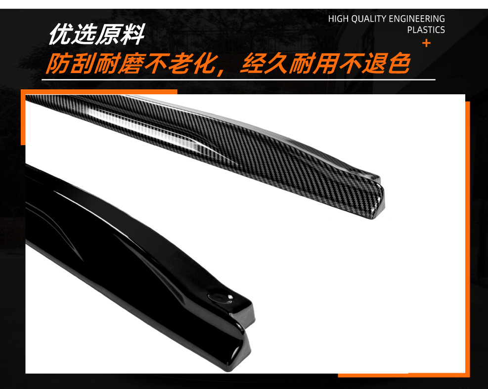 Suitable for Porsche Macan MK1 2015-2026 side skirt spoiler small exterior trim cross-border modification