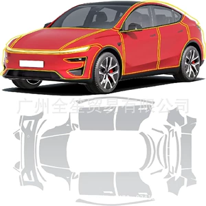 Tesla Model Y Performance 2025 2026 Avtomobil TPU Boya Qoruyucu Film