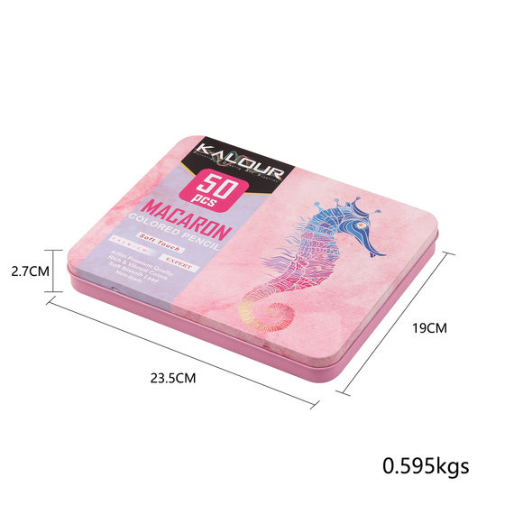 Factory direct KALOUR50 pieces of Macaron color pencil art graffiti pencil painting color lead suit