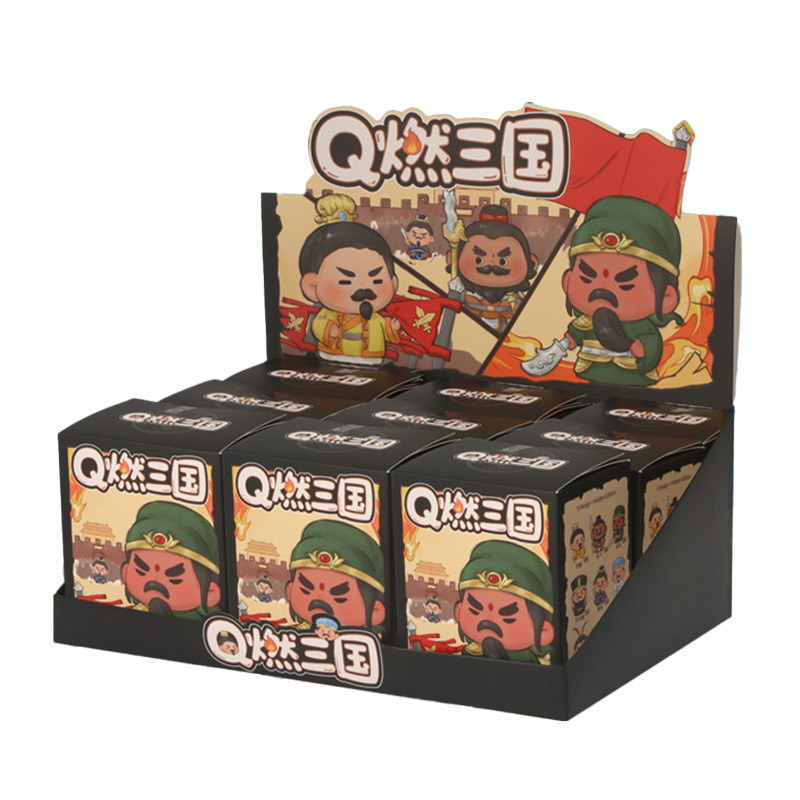 卡通萌趣手办Q燃三国动漫周边盲盒网红热卖装饰礼物伴手礼批发|undefined