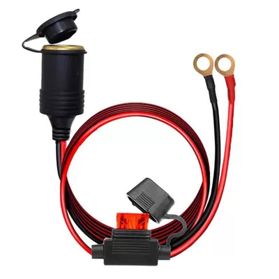Car Cigarette Lighter Crocodile Clip 12V Siqaret yandırıcısı - high-power-model-with-terminals-m