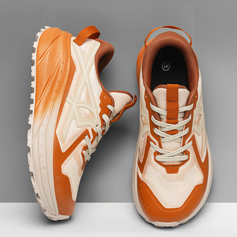 46 Extra Large Size 47 Men's Shoes Breathable Thick-Soled Wide-Toe Casual Sneakers 48 Wide Last 4E Youth Outdoor Sports Trendy Shoes