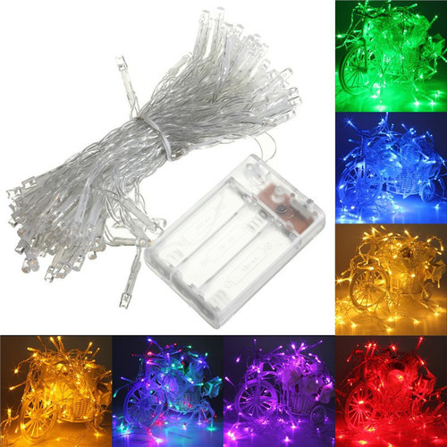 Factory Wholesale Outdoor Hanging Starlight LED Light String Christmas Festival Decorations Engineering Lighting Flash Lights