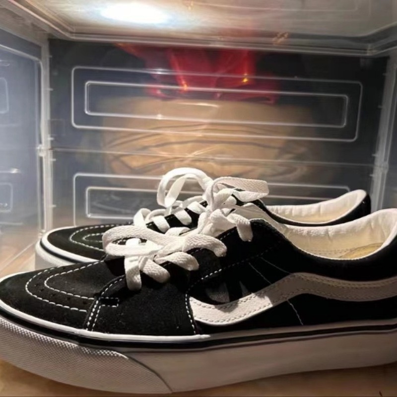 莆田靴 Vans SK8 Low ロートップ キャンバス シューズ カジュアル シューズ 秋 レトロ アボカド グリーン イン 男女兼用|undefined