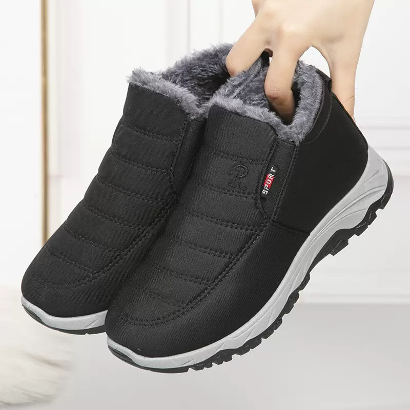 棉鞋男冬季新款加绒加厚雪地靴休闲男鞋短靴保暖老北京鞋子代发