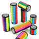 Cross-border Creative Intelligence Decompression Toy Three-dimensional Magic Tower Color Corn Rubik's Cube Three-, Four-and Five-step Cylindrical Rotating Rubik's Cube