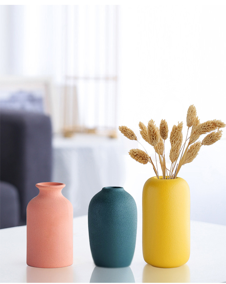 Jarrón de cerámica nórdica 5