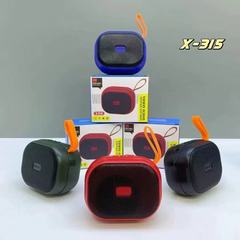 X-315蓝牙音箱低音炮户外骑行家用大音量插卡便携式小型迷你音响