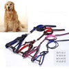 Pet traction rope denim backbone dog traction item set of dog rope pet products manufacturers direct sales