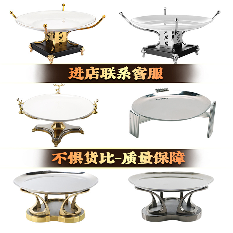 KTV plato de frutas, caja de bar, conjunto de plato de frutas de alta gama, discoteca, decoración de encimera de club de alta calidad.