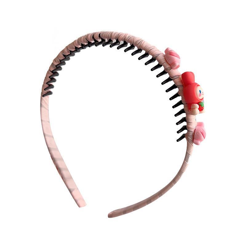 Dibujos animados para Niños diadema antideslizante diadema niña Niña Accesorios para el cabello femenino roto acabado artefacto pelo del bebé presionando horquilla