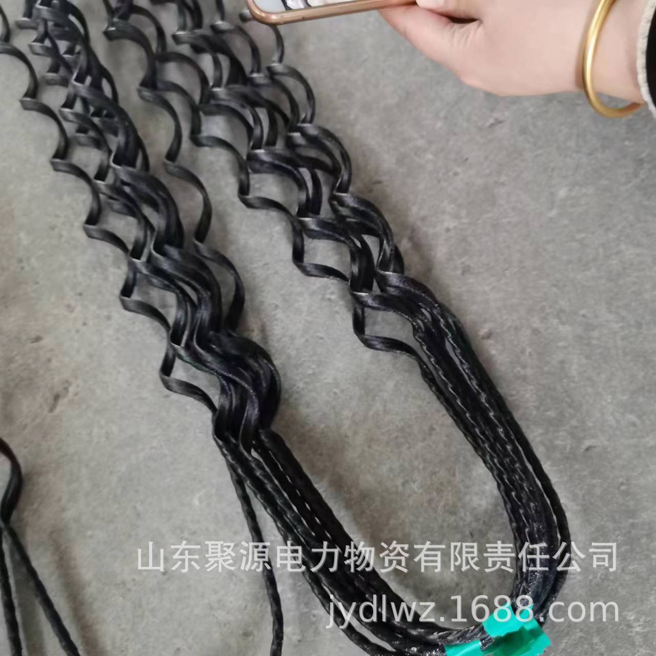 制作出口型耐张预绞丝 拉线金具 镀锌钢丝预绞丝 来图咨询