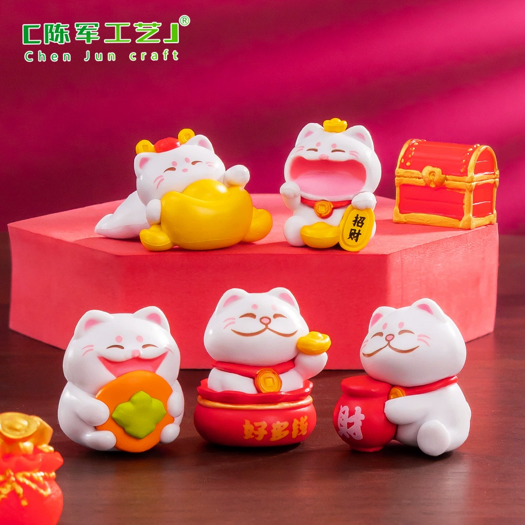 Creative cute bar, doll, decorations with accessories, small accessory, micro landscape, for luck, DIY decoration