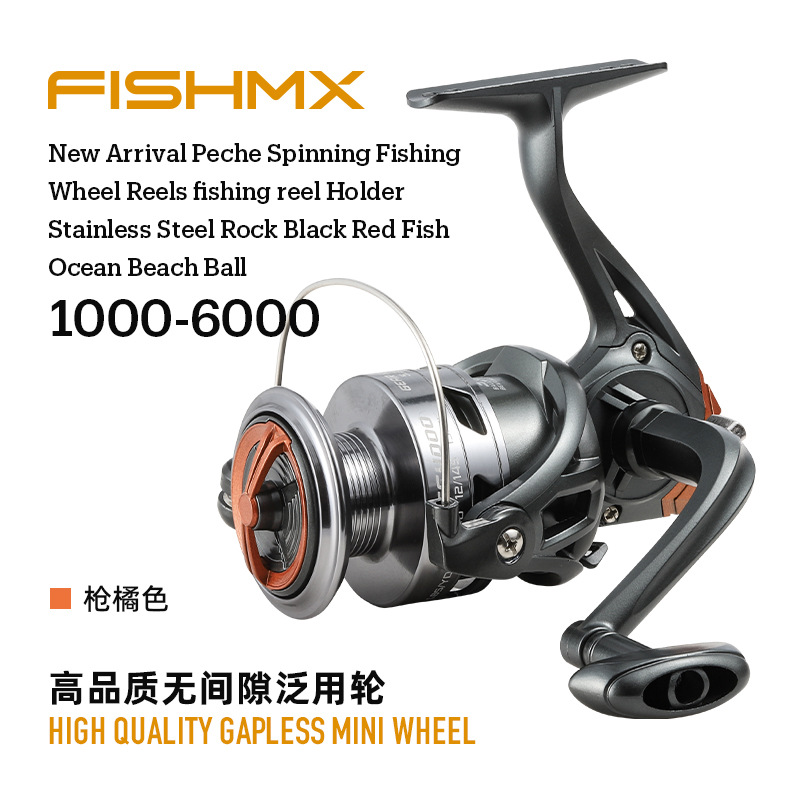 Carrete de Pesca Yongshun con Cabeza de Metal, Carrete de Pesca sin Espacios, Carrete para Caña de Pescar, Precio Especial