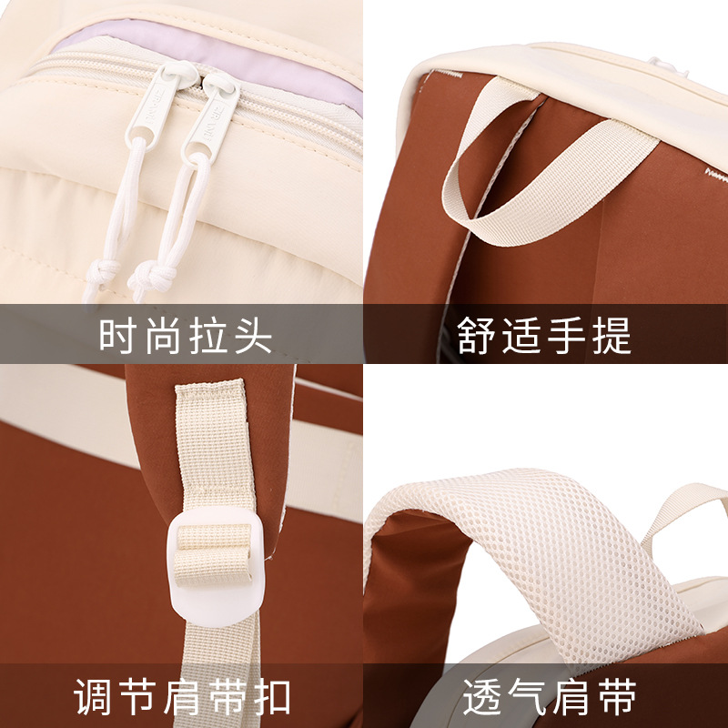 Mochila de pescado natural universidad femenina gran capacidad hermosa bolsa de escuela secundaria mochila de escuela secundaria mochila al por mayor