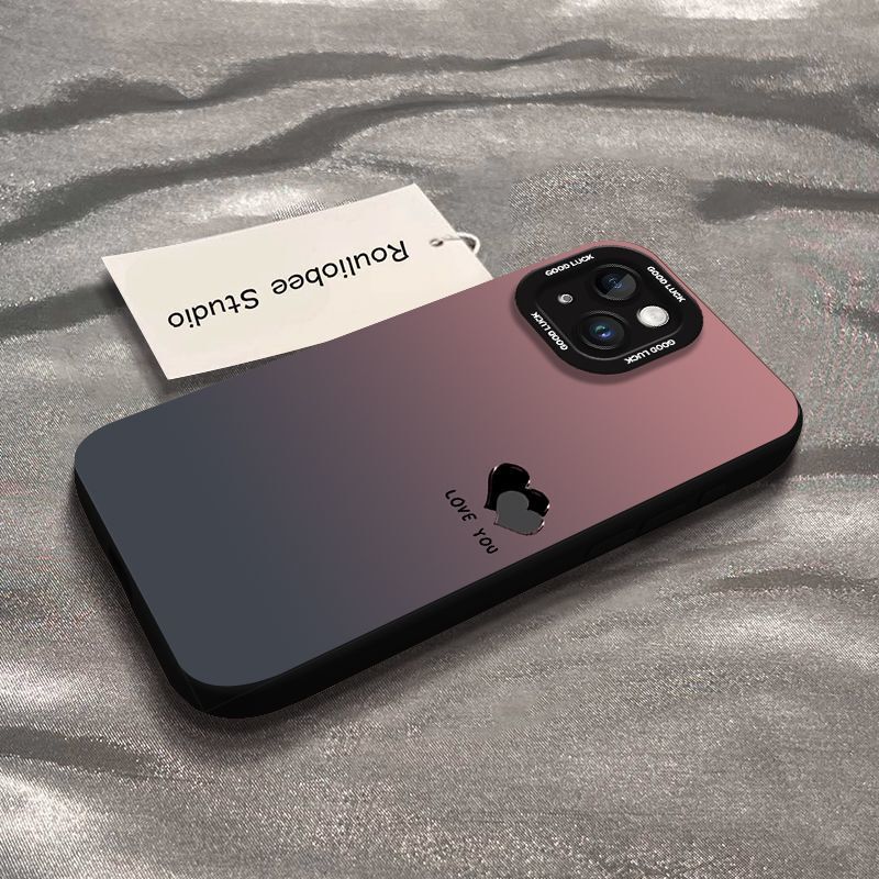 携帯電話ケース Apple iPhone15 ラブグラデーション 14 シリコーン 13promax 漫画 12 落下防止 11 アクセサリー|undefined