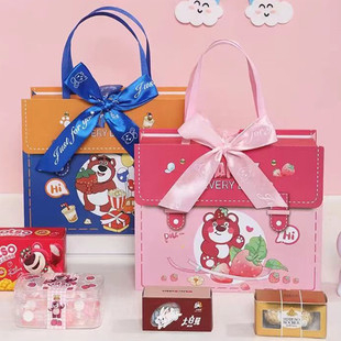 Baby full moon gift gift box Children's Day cartoon empty box birthday retail gift box packaging box wholesale