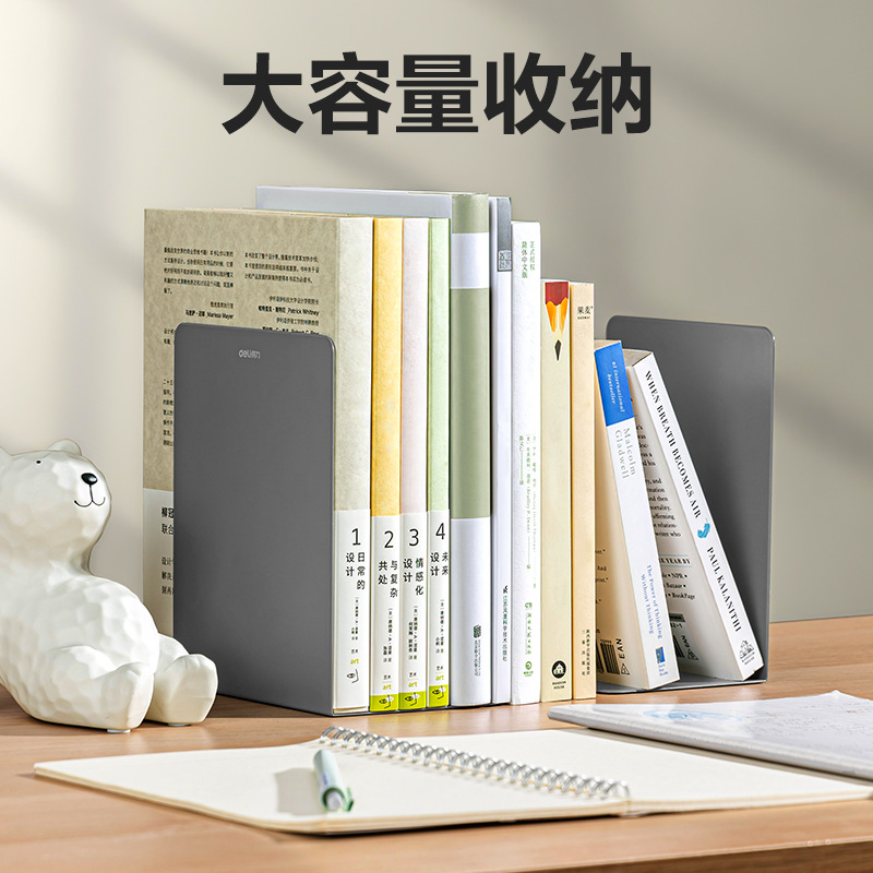 Delit Desktop Book Stand Stand Book Holder Book Stand Book Stand Book Stand Book Stand Panel Book Stand Metal grosor creativo alto