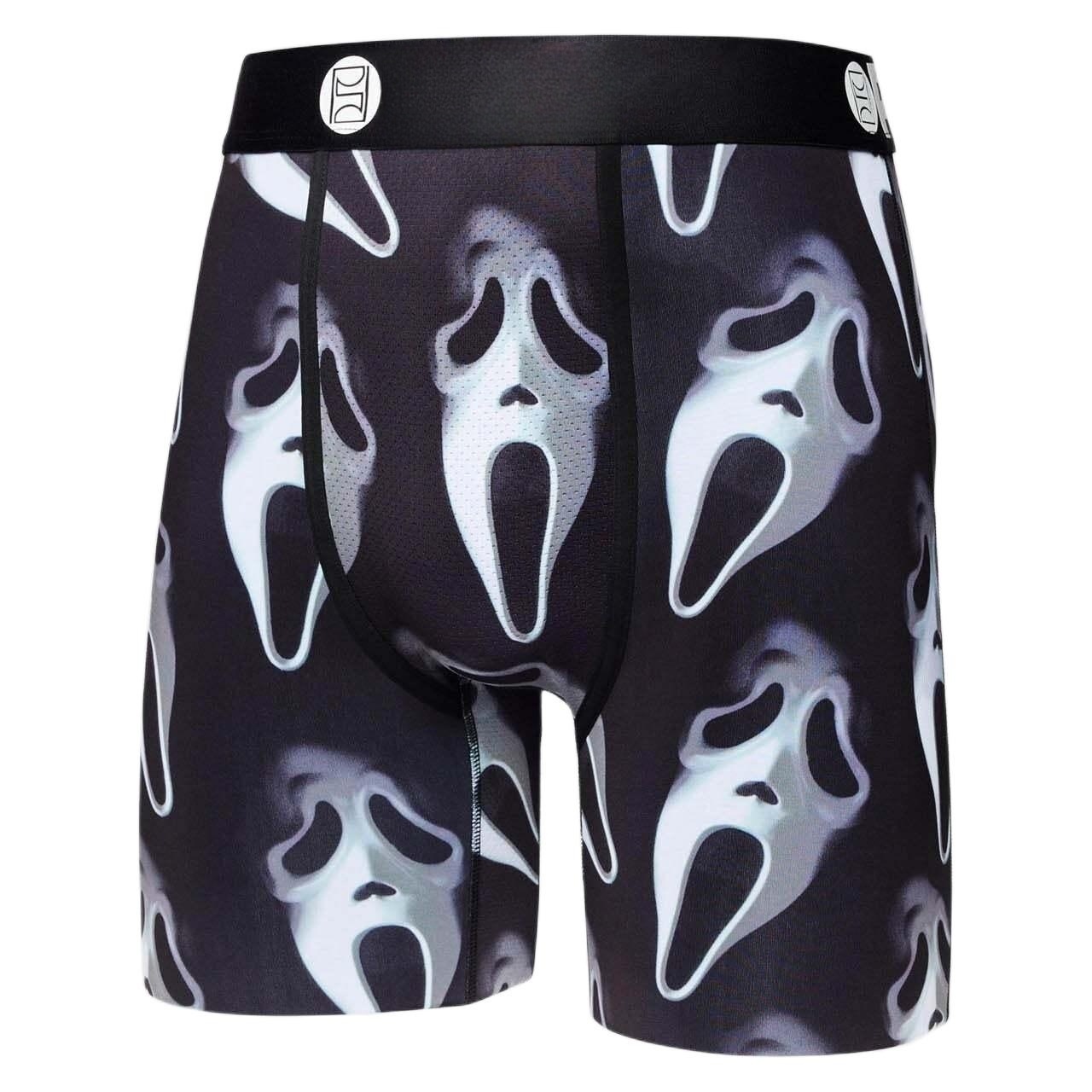 Marca de moda PSD seda de hielo pantalones cortos de poliéster pantalones de playa estampados anime deportes cómodos correr bóxer calzoncillos para hombres