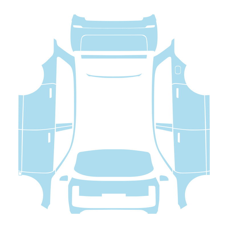 Máquina ideal L9 cortar TPU invisible ropa de automóvil película transparente película de pintura especial película protectora especial para automóviles