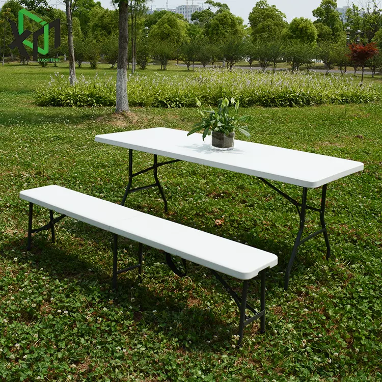折叠桌塑料折叠桌会议培训办公折叠桌户外便携多功能休闲桌摆摊桌