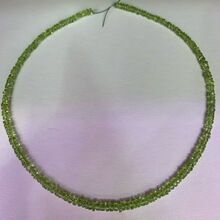 厂家批发天然橄榄石 圆珠算盘珠方糖长方异形切角光面DIY饰品配件
