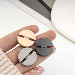 High-end metal buttons coat sweater shirt decorative buttons for women irregular shaped high-end large buttons accessories