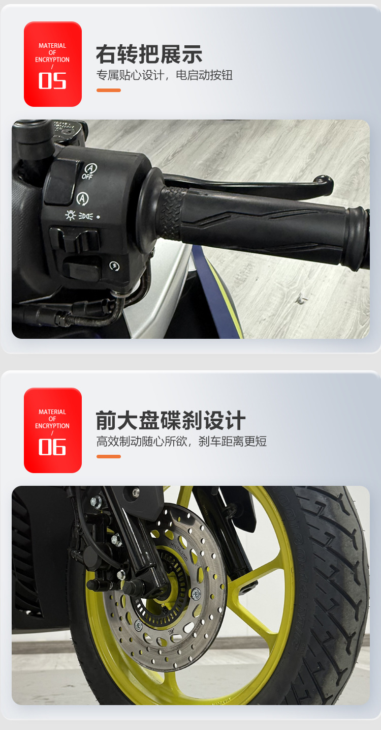 Cross-Border Fuel-Powered Motorcycle Nvx Two-Wheeled Motorcycle Export Export Vehicle 150Cc Displacement Street Bike Moped